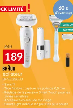 Offre: épilateur