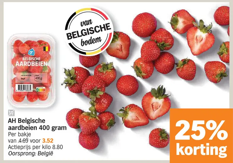 Promotie: Belgische aardbeien
