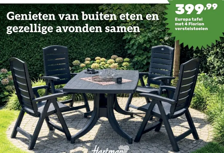 Promotie: Europa tafel