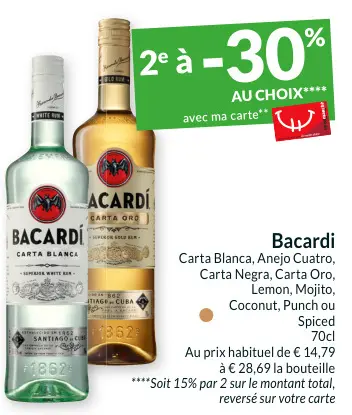 Offre: Bacardi