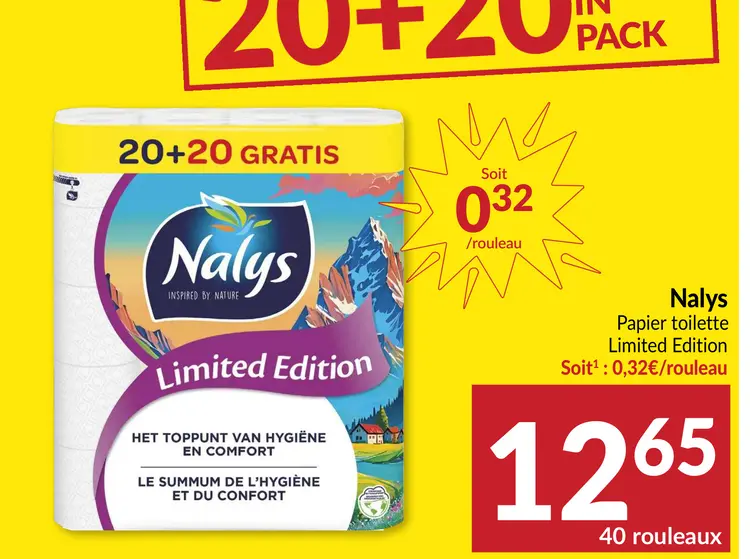 Offre: Papier toilette Limited Edition
