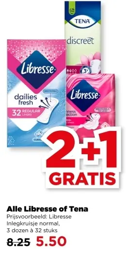 Aanbieding: Libresse or Tena