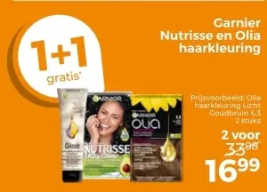 Aanbieding: Nutrisse en Olia haarkleuring