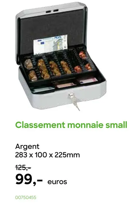 Offre: Classement monnaie small