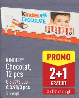 Offre: KINDER® Chocolat