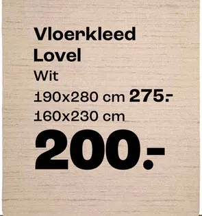 Aanbieding: Vloerkleed Lovel