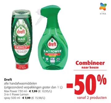 Aanbieding: Dreft alle handafwasmiddelen