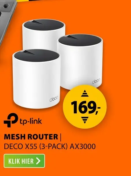 Aanbieding: TP-Link Deco X55 3-pack