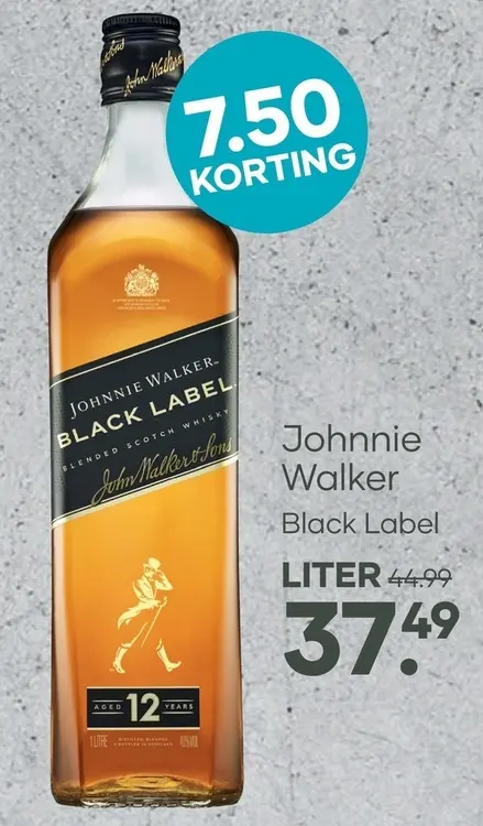 Aanbieding: Johnnie Walker Black Label
