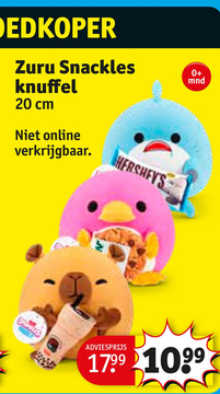 Aanbieding: Zuru Snackles knuffel