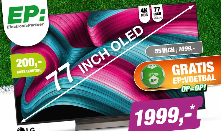 Aanbieding: 77 inch oled