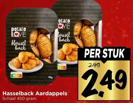 Aanbieding: Hasselback Aardappels