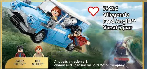 Aanbieding: 76424 Vliegende Ford Anglia™
