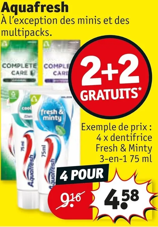 Offre: Aquafresh