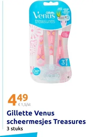 Aanbieding: Gillette Venus scheermesjes Treasures