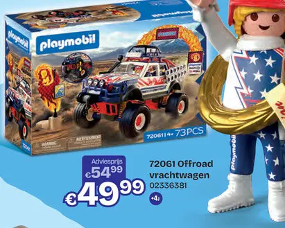 Aanbieding: 72061 Playmobil Offroad vrachtwagen