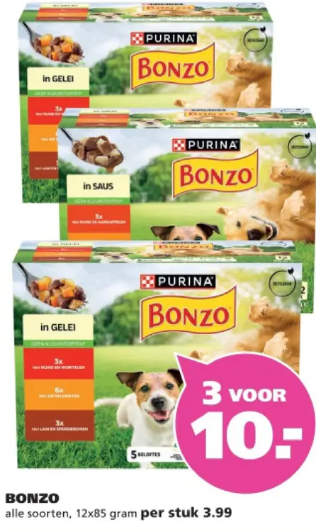 Aanbieding: Hondenvoer in gelei of saus