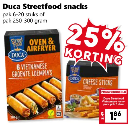 Aanbieding: Streetfood snacks