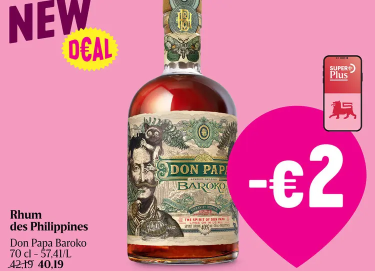 Offre: Rhum des Phillippines