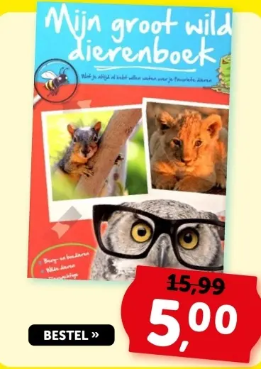 Aanbieding: Mijn groot wild dierenboek