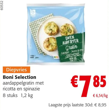 Aanbieding: Diepvries Boni Selection aardappelgratin met 