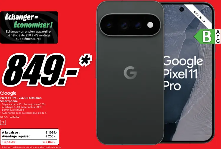 Offre: Pixel 11 Pro