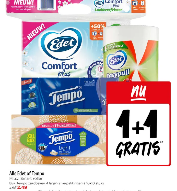 Aanbieding: Alle Edet of Tempo