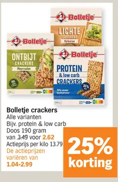 Offre: Bolletje crackers