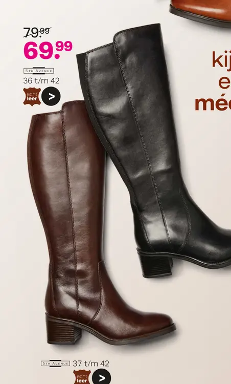 Aanbieding: 5th avenue laars