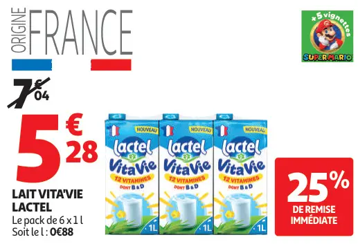 Promotie: Lait vita'vie