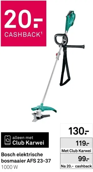 Aanbieding: Elektrische bosmaaier AFS 23-37