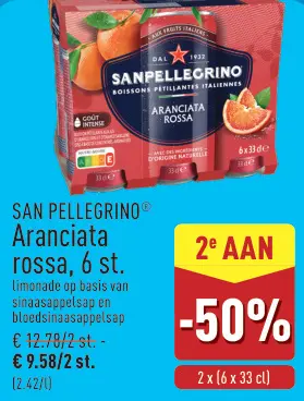 Promotie: Aranciata rossa