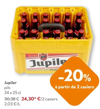 Offre: Jupiler pils