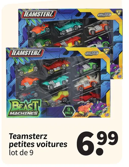 Offre: Teamsterz petites voitures