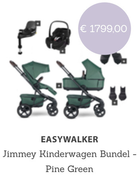 Aanbieding: Easywalker Jimmey - Kinderwagen Bundel