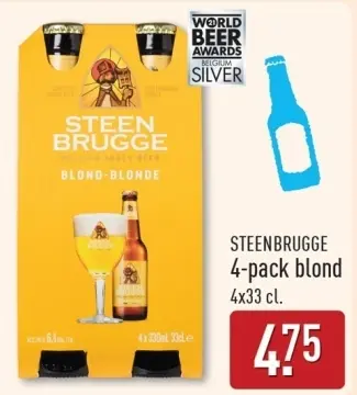 Aanbieding: 4-pack blond