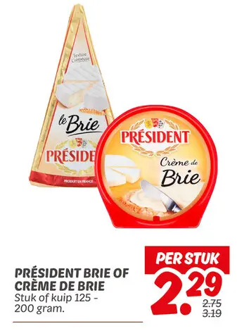 Brie of crème de brie