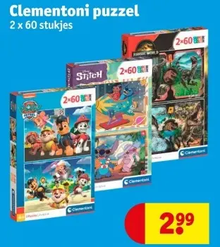 Aanbieding: Clementoni puzzel