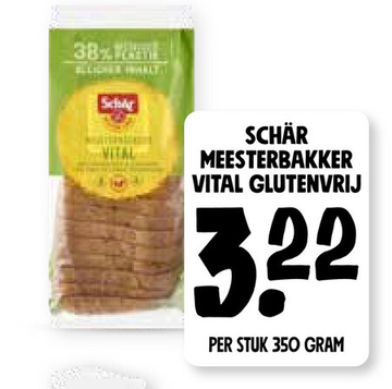 Aanbieding: SCHÄR MEESTERBAKKER VITAL GLUTENVRIJ