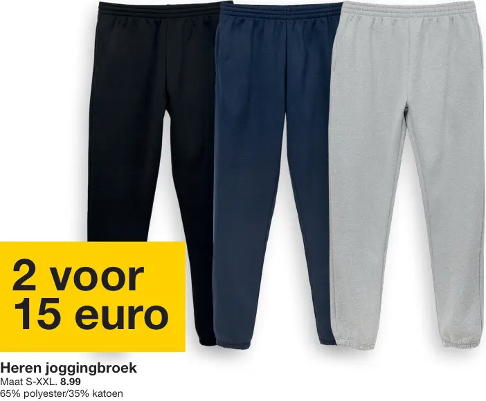 Promotie: Heren joggingbroek
