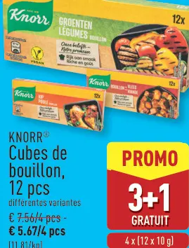 Offre: Cubes de bouillon