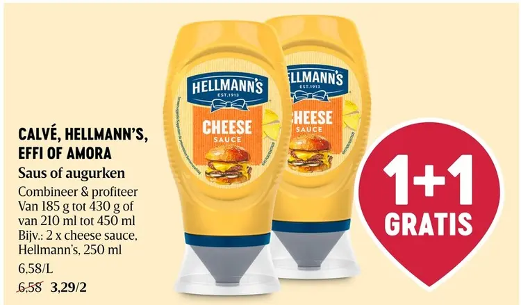 Promotie: Saus of augurken