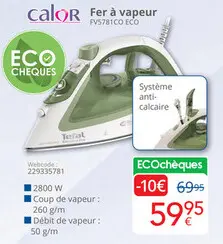 Offre: Fer à vapeur