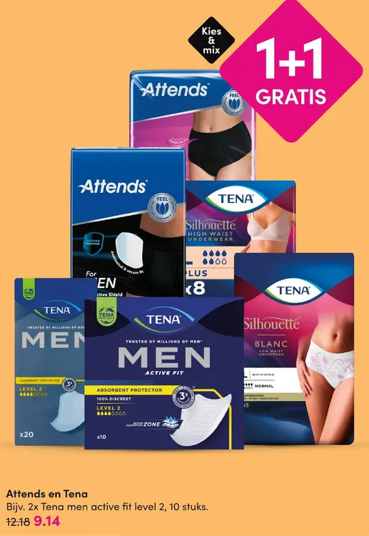 Aanbieding: Attends en Tena