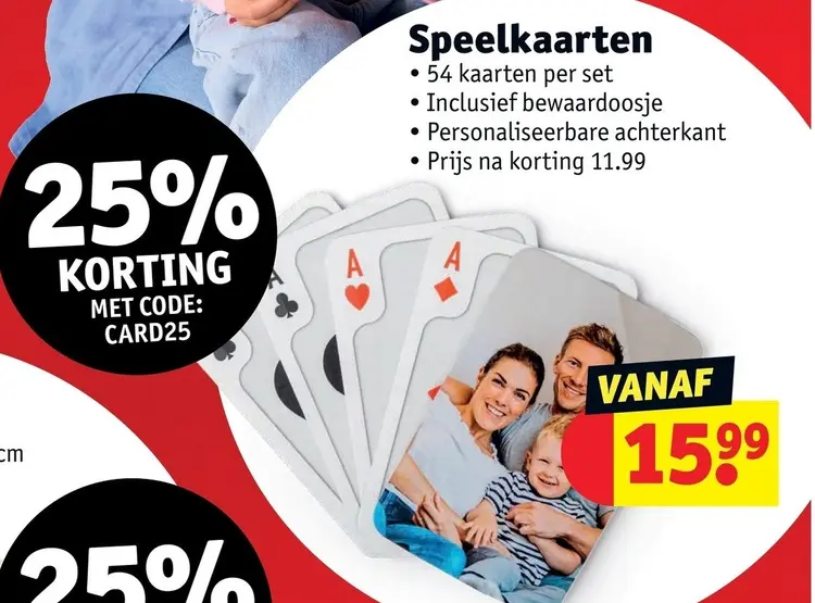 Aanbieding: Speelkaarten