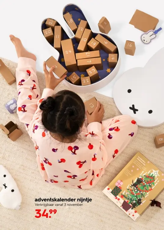 Aanbieding: adventskalender nijntje