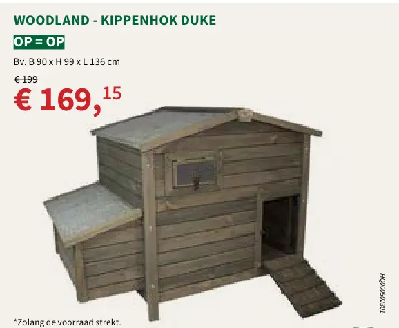 Promotie: Kippenhok duke