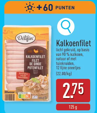 Promotie: Kalkoenfilet