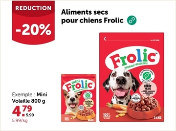 Offre: Aliment sec pour chiens pour chien de petite taille - volaille