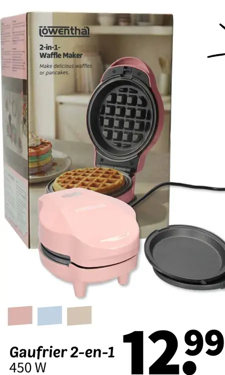 Offre: Löwenthal Gaufrier 2-en-1